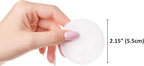 Cliganic Premium Cotton Rounds for Face Makeup Remover Pads, Hypoallergenic - Image 3