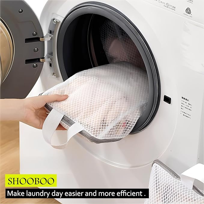 2-Pack Hanging Laundry Bag for Washing Machine, Large & XL Mesh Laundry Bags - Image 9