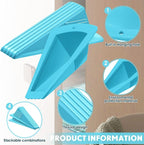 Frienda 4 Pcs Jumbo Door Stoppers Heavy Duty Door Stopper Tall up to 2inch Tall - Image 3