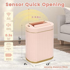 ELPHECO Bathroom Trash Can - Image 7