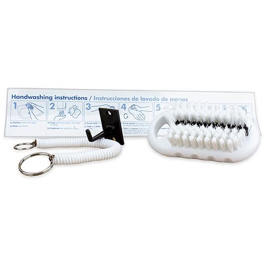 SPARTA Nail Scrub Brush Commercial-Grade, Heavy-Duty Hand and Fingernail Brush - Image 2