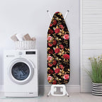 Red Rose Ironing Board Cover Standard Size 15 x 54, Thick Padding - Image 3
