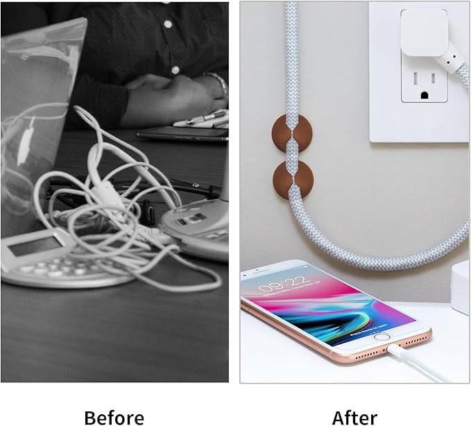 Cord Holder Cable Clips, Office or Mouse - Image 5