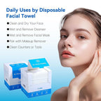 Single Use Face Towels, Ultra Soft and Thick, Disposable Makeup Remover Facial - Image 7