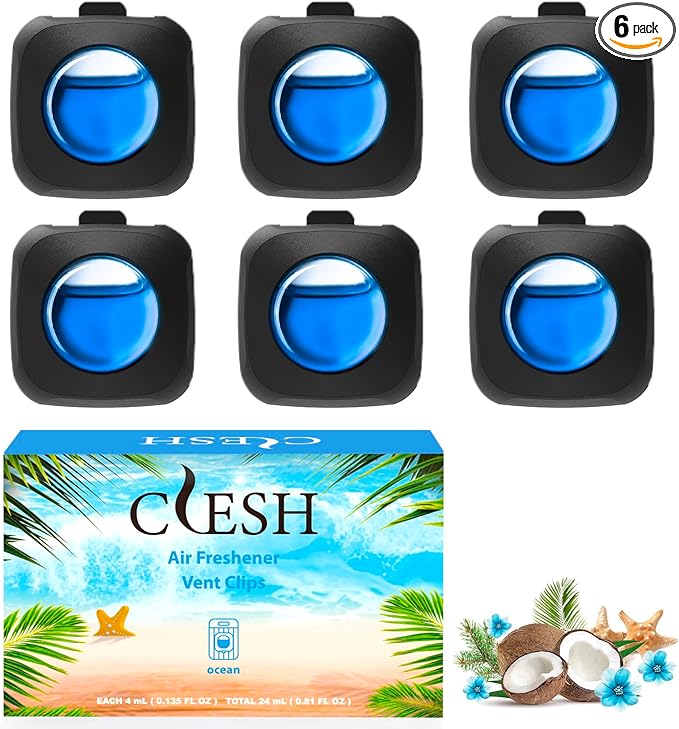 Car Air Fresheners, 4ml Each, Car Fresheners by CLESH