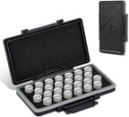 JJC CR1/3N Battery Case Holder Storage, Water-Resistant Anti-Lost, Button Coin by JJC