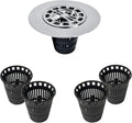 Danco 10529P Chrome Shower Drain Hair Catcher by DANCO