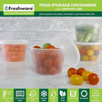 Freshware 16 oz Food Storage Containers - Image 2