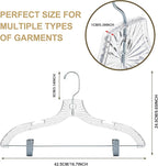 Quality Clear Plastic Skirt Hangers - Image 6