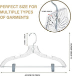 Quality Clear Plastic Skirt Hangers - Image 5