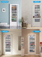 Over the Door Organizer 7 Tiers - 55lb Heavy Duty Door Hanging Organizer - Image 7