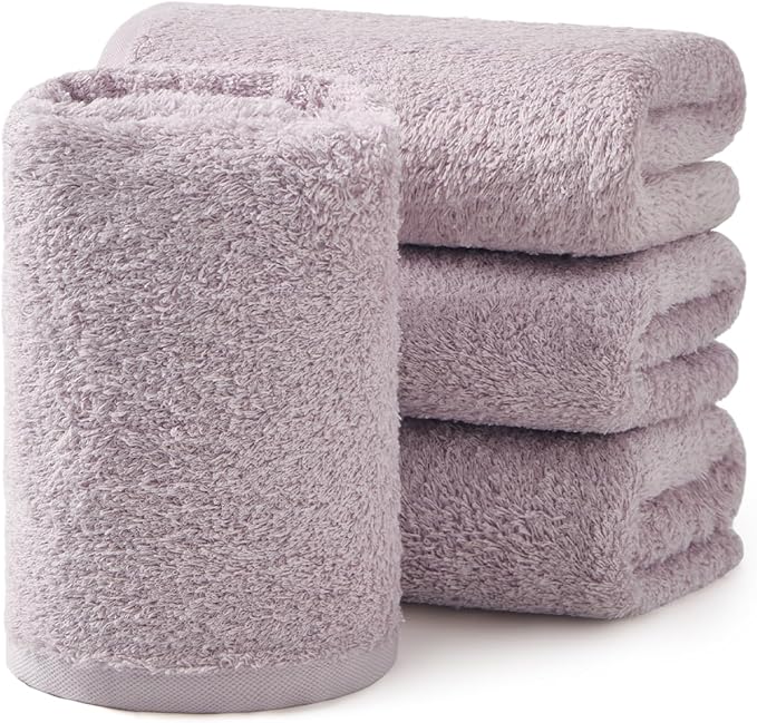 REDKISS 4-Pack Luxury Hand Towels, 16x32 Inch 450 GSM 100% Cotton, Super Soft by REDKISSOnline