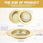 RQYEKDO Kitchen Sink Strainer Stainless Steel - Image 5