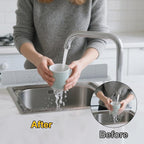EEEKit Silicone Kitchen Sink Splash Guard, Sink Splash Protector - Image 3