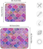 senya Super Absorbent Dish Drying Mat, Microfiber Fast-Drying Dish Mat - Image 3