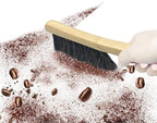 Counter Brush for Furniture Patio Woodworking Drafting Cleaning, Wooden Handle - Image 6