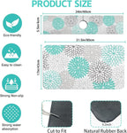 Dish Drying Mat for Kitchen Counter Matt, Super Absorbent Non-slip Rubber Backed - Image 2