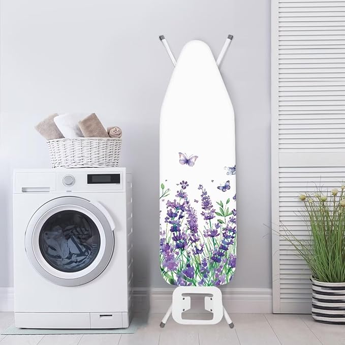 Flower Ironing Board Cover and Pad Standard Size Sea Butterfly Iron Table - Image 3