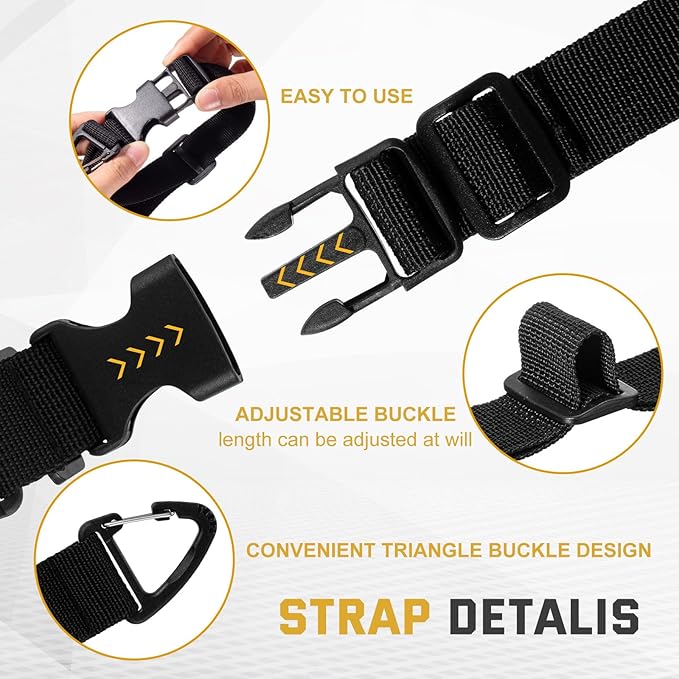 30 Pack 17 Inch Adjustable Extension Cord Holder Organizer - Image 3