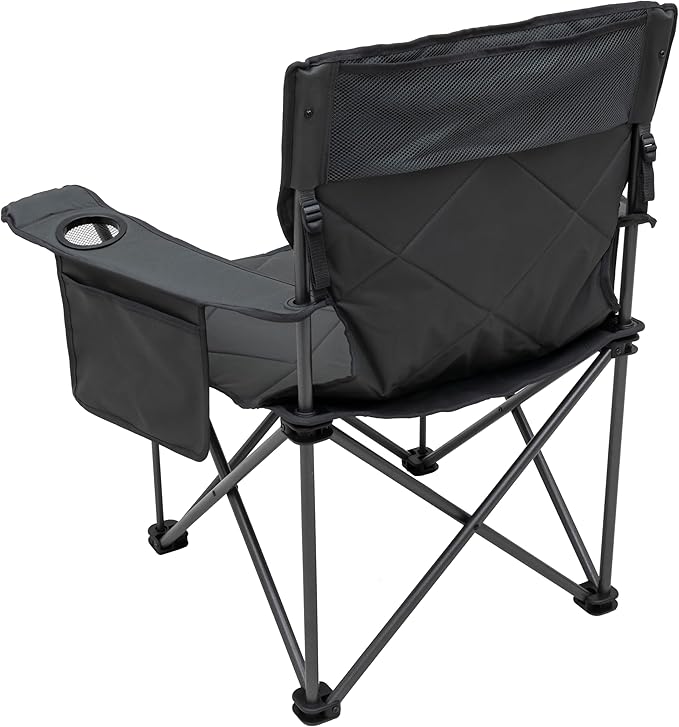 ALPS Mountaineering King Kong Camping Chairs for Adults with Mesh Cup Holders and Pockets, Built Durable and Reliable with Compact Foldable Steel Frame - Image 6