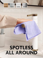 Fantasticlean Microfiber Cleaning Cloth Roll -75 Pack, Tear Away Microfiber - Image 3