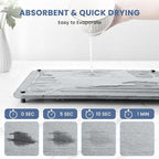 Stone Dish Drying Mats for Kitchen Counter 15.7"x 11.8" Quick Dry Stone Drying - Image 3