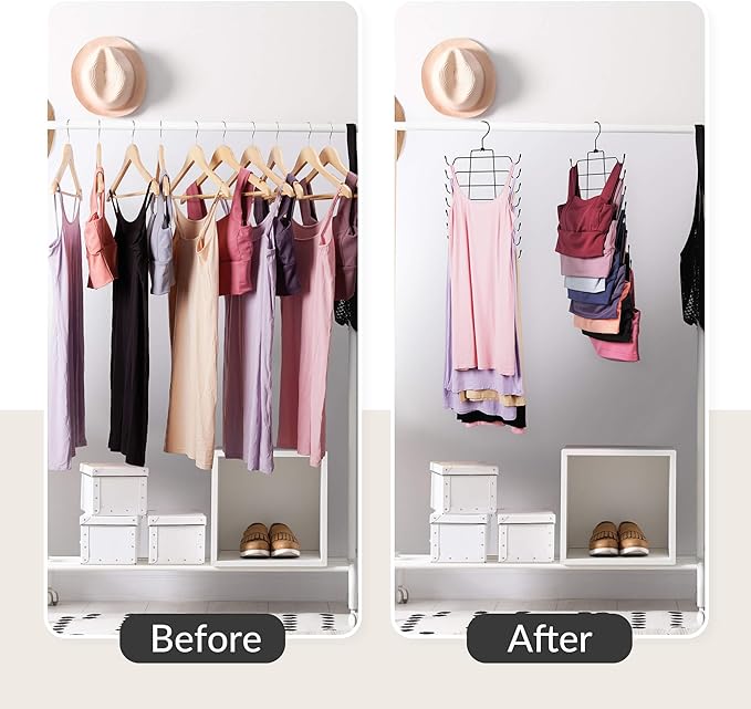 ZEDODIER Tank Top Hanger Space Saving, Bra Hangers - Image 2