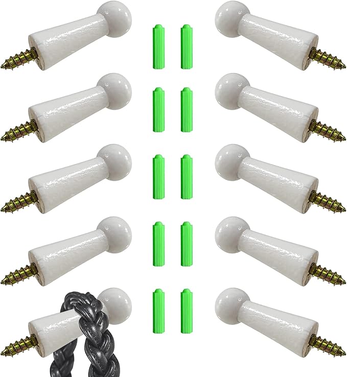 Screw-On Solid Wood Hook Coat Hook Towel Hook Shaker Pegs by Svaitend