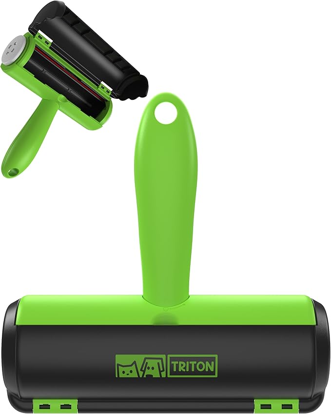 Triton Pet Hair Removal Tool w/Fur Trapping Compartment, 60% Smaller Storage by Triton