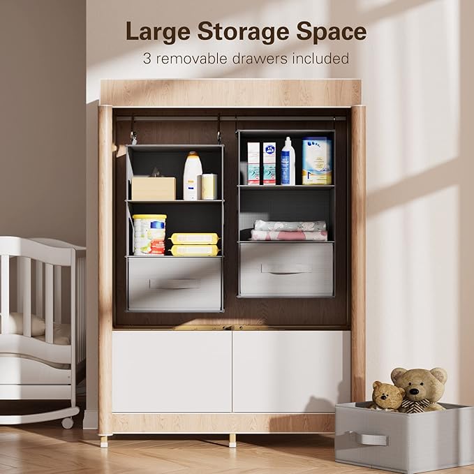 Pipishell 6-Shelf Hanging Closet Organizer - Image 6
