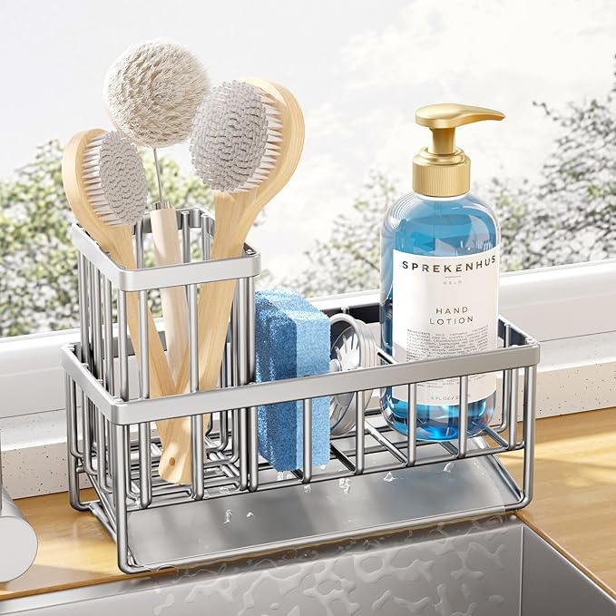 Kitsure Sponge Holder for Kitchen Sink by Kitsure