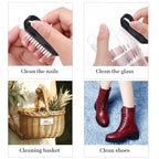 Nail Cleaning Brush- 20 Pcs Home Plastic Nail Brushes - Image 3