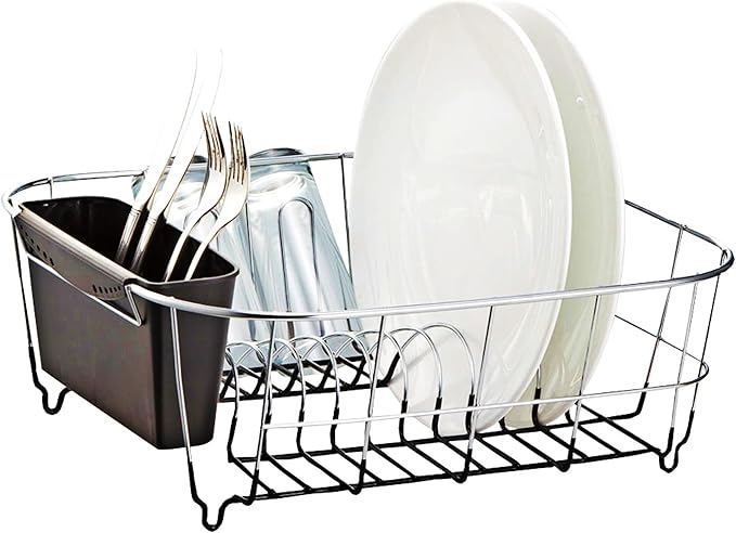 Neat-O Deluxe Chrome-Plated Steel Small Dish Drainers by Neat-O