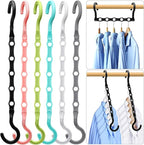 College Dorm Room Essentials, Magic Hangers Space Saving Clothes Hanger by MSHALADE