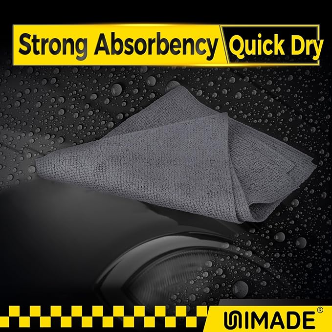 Microfiber Cleaning Cloth, 24 Pack Reusable Microfiber Towels - Image 4