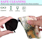6Pcs Cute Kittys devise Premium Microfiber Cleaning Cloths, - Image 2