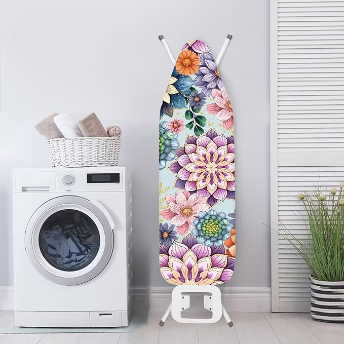 ZDCUSTOM Ironing Board Cover Replacement Scorch and Stain Resistant Ironing - Image 3
