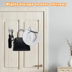 Adhesive Hooks, Stick on Stainless Steel Towel Robe Razor Wall Hooks - Image 5
