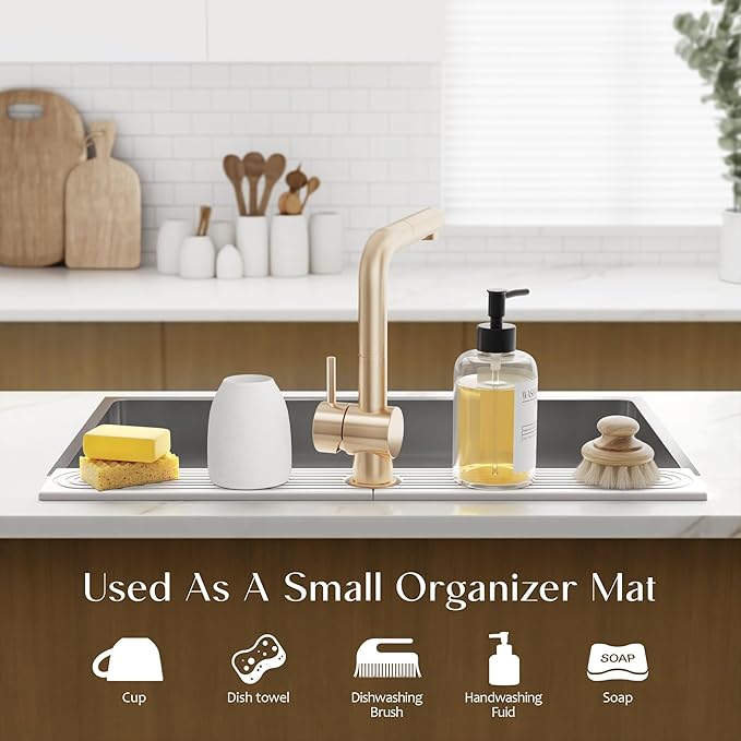 30 Inch Faucet Mat for Kitchen Sink - Image 5