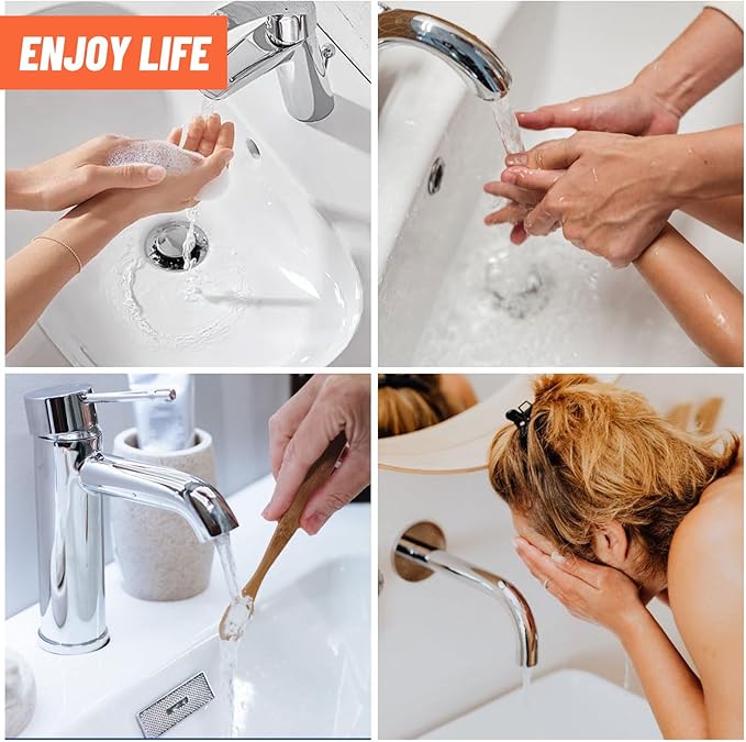 2024 New Pop Up Bathroom Sink Drain Strainer Hair Catcher, Sink Drain Stopper - Image 8