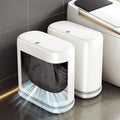 Bathroom Trash Can with Lid, 3 Gallon Small Slim Garbage Bin with by Unknown