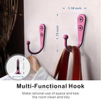 15-Pack Coat Hooks with 30 Screws | Heavy Duty Wall Mounted - Image 2