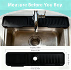 24 Inch Longer Faucet Mat, kitchen sink splash guard-Kitchen Sink Faucet Mat - Image 4
