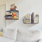 2 Tier Stackable Wall Mounted Hanging Basket, Fruit Basket - Image 5