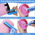 XANGNIER 3 PCS Water Bottle Cleaner Brush Set - Image 4