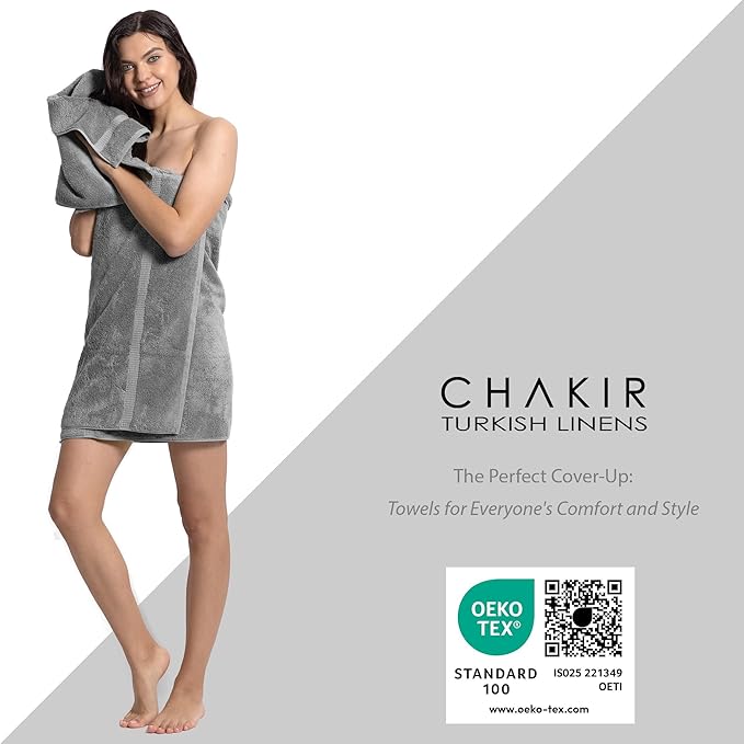 Chakir Turkish Linens | Hotel & Spa Quality 100% Cotton Premium Turkish Towels - Image 5