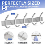GlazieVault Coat Rack Wall Mount - Image 2