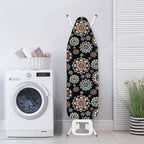 Boho Floral Ironing Board Cover and Pad 15x54 Inch, Vintage Ironing Board Cover - Image 3