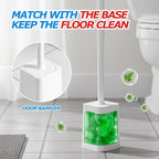 3Pack Toilet Bowl Brush and Holder Set - Image 2