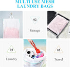 OTraki 20x24 Inch Laundry Bags Mesh Wash Bags 2 Pack Delicates Bag Lingerie - Image 8